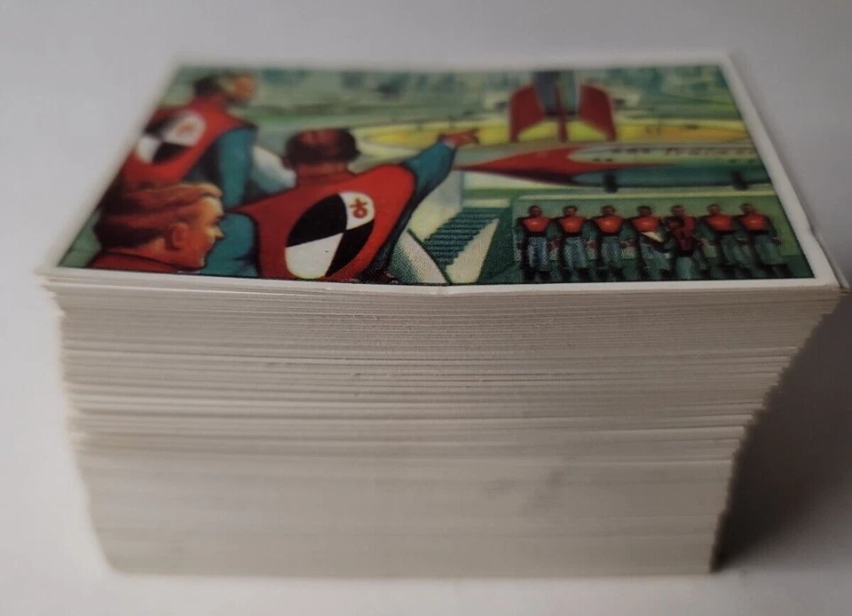 VTG Bowman Gum 1985 WTW Reprint Set 1-108 Jets Rockets Spacemen Picture Cards  - Image 2 of 4