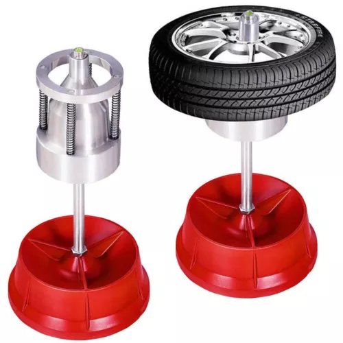 Wheel Balancer Portable Tyre Hubs Heavy Duty Car Truck Rim Tire Tool Bubble - Picture 9 of 15