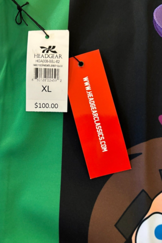 FAIRLY ODD PARENT Copricapo Classics Maglia Basket Nera ~ Taglia XL ~ Nuova con etichette - Foto 4 di 6