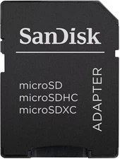 SanDisk Adapter for Micro SD Card SDXC SDHC TF Memory Card Adapter SD Reader LOT