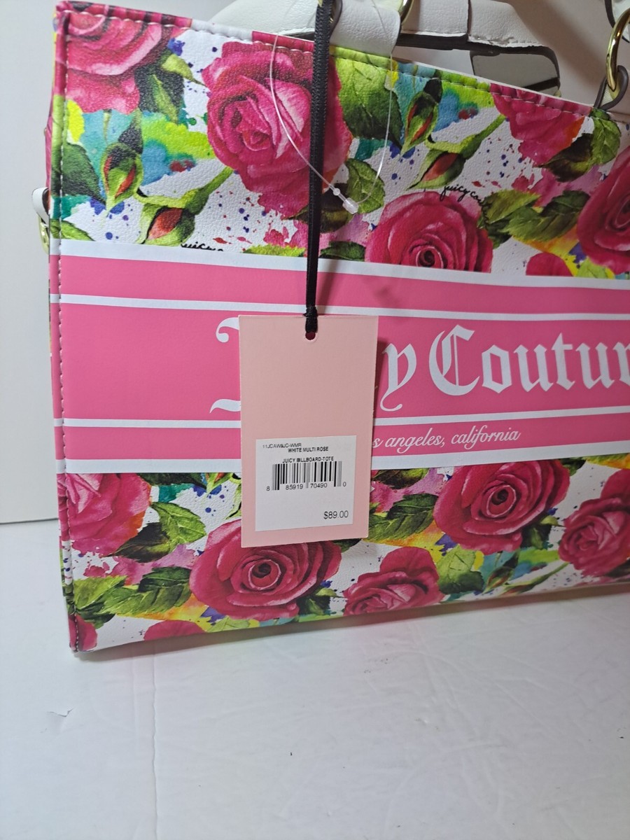 JUICY COUTURE FLORAL PINK PURSE HANDBAG NEW | eBay display picture 1