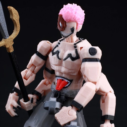 3D gedruckter Dummy13 Jujutsu Kaisen Ryomen Sukuna Actionfigur Anime Modell - Bild 9 von 51