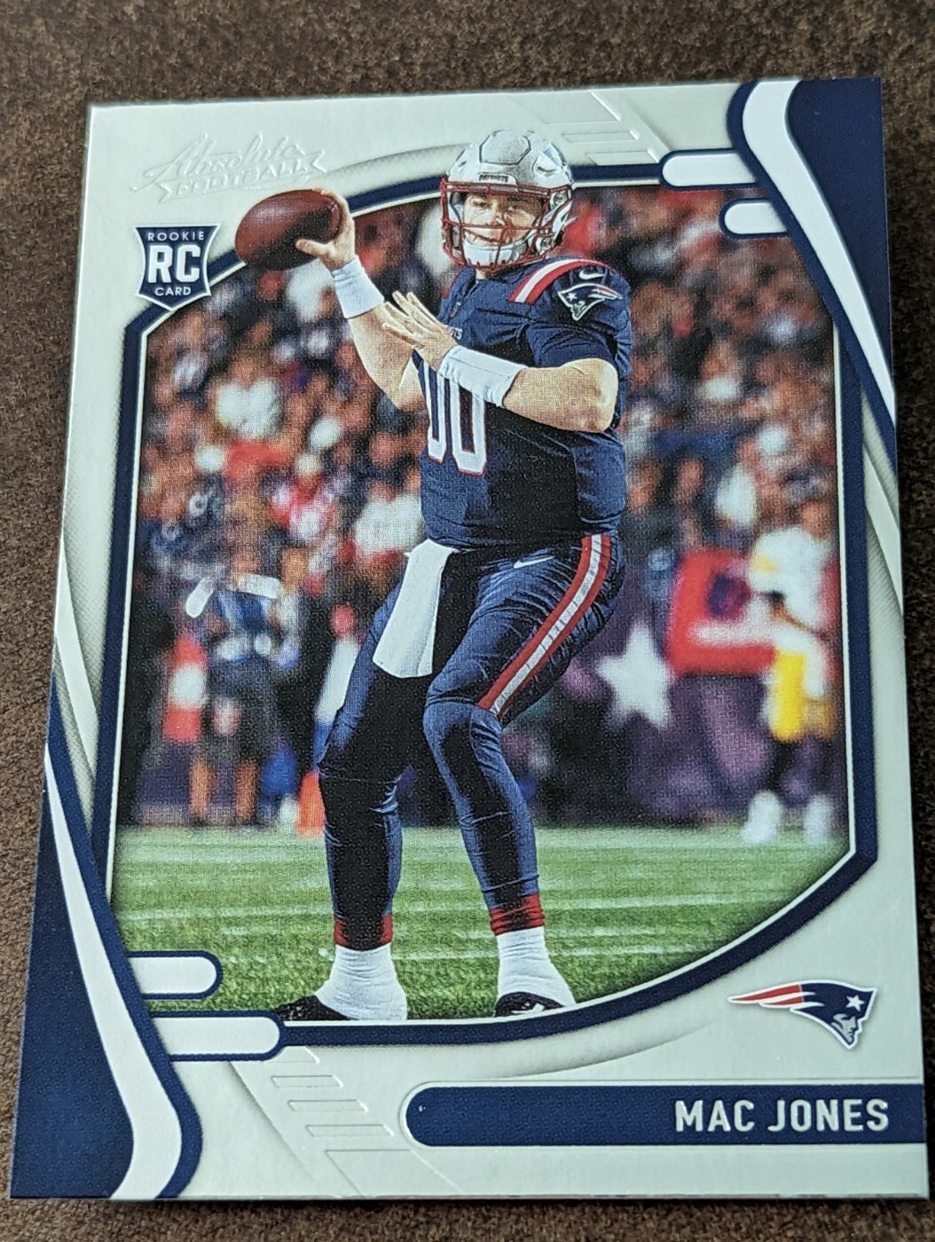 2021 Panini Absolute Rookies Mac Jones #109 Rookie RC New England Patriots