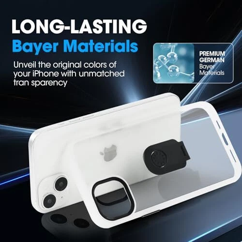 Magnetic Watchband Phone Case for iPhone 16 Pro Max 360° Clear