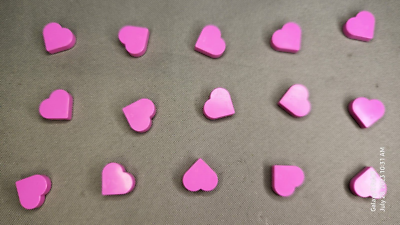 LEGO Tile 1 X 1 / Heart /No.1 -39739- Pink (15 Count bag) NEW! | eBay