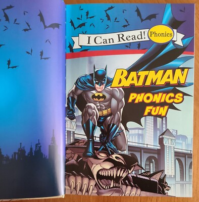 I Can Read! BATMAN PHONICS FUN 12 Story Book DC Super Hero Stories