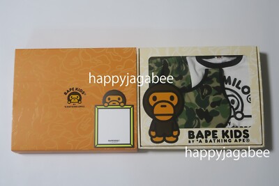 A BATHNIG APE BAPE KIDS ABC CAMO BABY MILO BABY GIFT SET | eBay