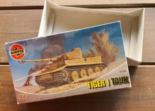 Airfix Model Kit Box EMPTY Tank Tiger I Tank Scale: 1/72