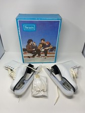 Vintage Sears Ice Figure Skates US Women s Size 5 W/ Original Box