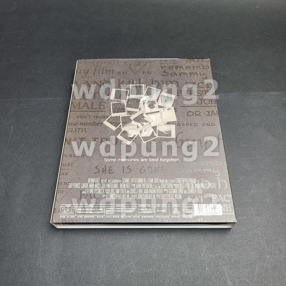 [USED] Memento BLU-RAY Steelbook Limited Edition - Lenticular - image 4 of 4