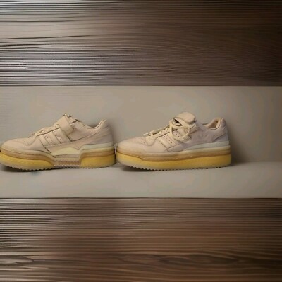ADIDAS Men's Triple Platform Low With Box G8644 Size 11 Soft Leather Rare White