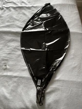 2 X 35” Black Taper Foil Balloon Helium/air Halloween Decor Party