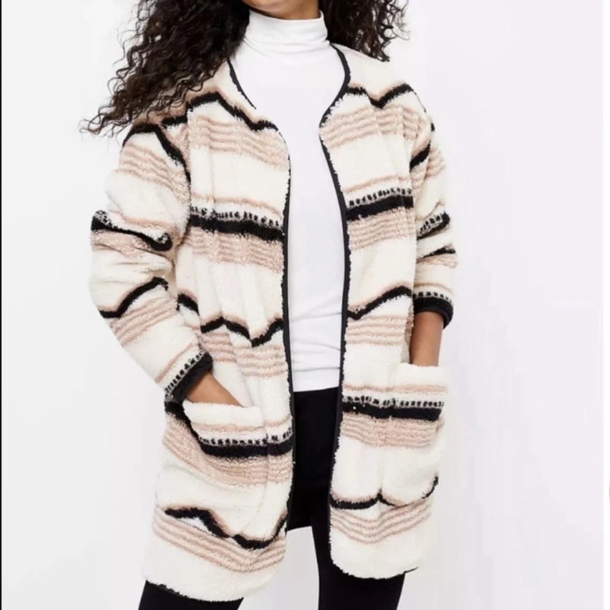 Loft plush best sale jacket