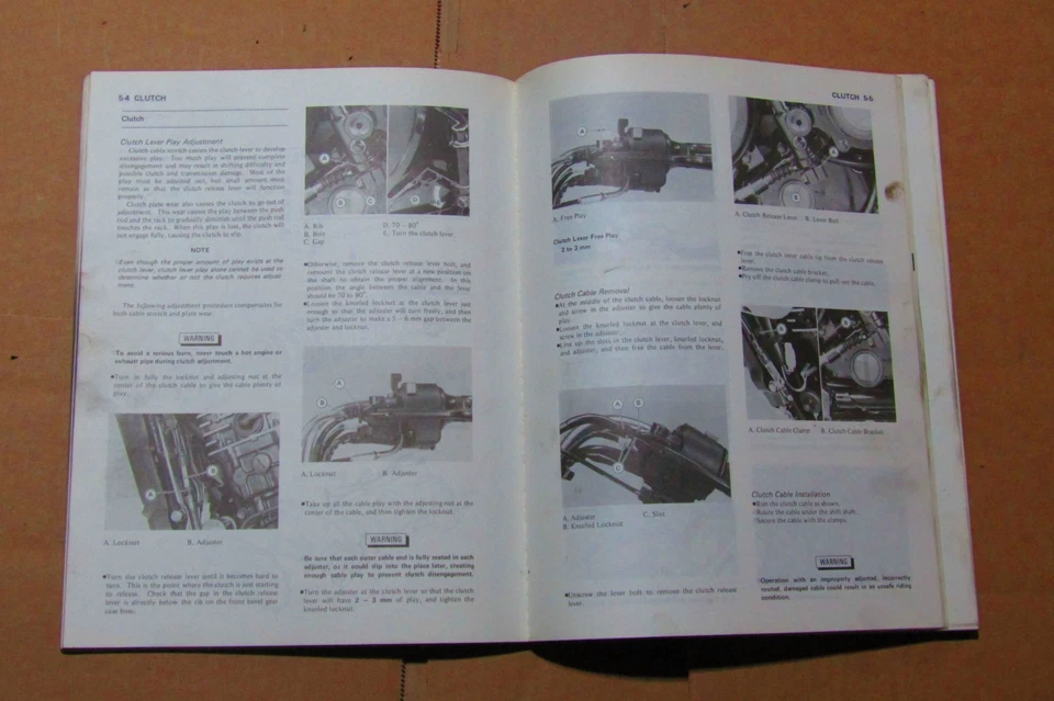 86 87 88 89 90 Kawasaki Vulcan VN750 1985 doble manual de servicio 99924-1054-06 Foto 2 de 3