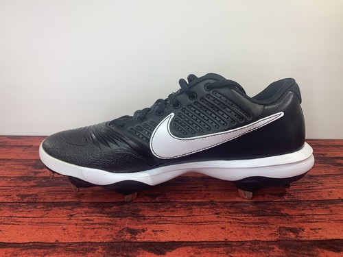 NIKE ALPHA HUARACHE LOW METAL BASEBALL CLEATS CT0829 002 MEN SZ 8 NEW - Picture 8 of 8
