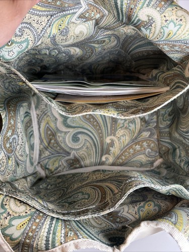 Knitting Bag For Wool Crochet Hooks Needles Sewing Yarn Organizer DIY Storage - Picture 9 of 12
