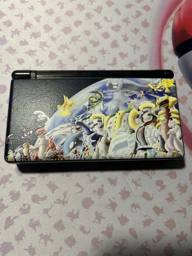 Nintendo DS Lite Custom “Pokemon” Shell (Clear Black)