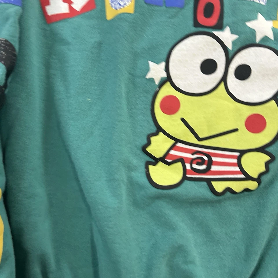Sudadera Sanrio x Dumbgood Keroppi para mujer talla XL Foto 4 de 4