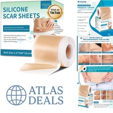 Silicone Scar Sheets 1.6 x60 Roll - Effective Scar Treatment for All Skin Types