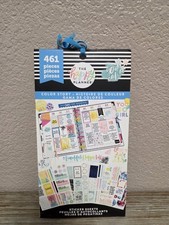 THE HAPPY PLANNER 461pc Sticker Book COLOURFUL BOXES New