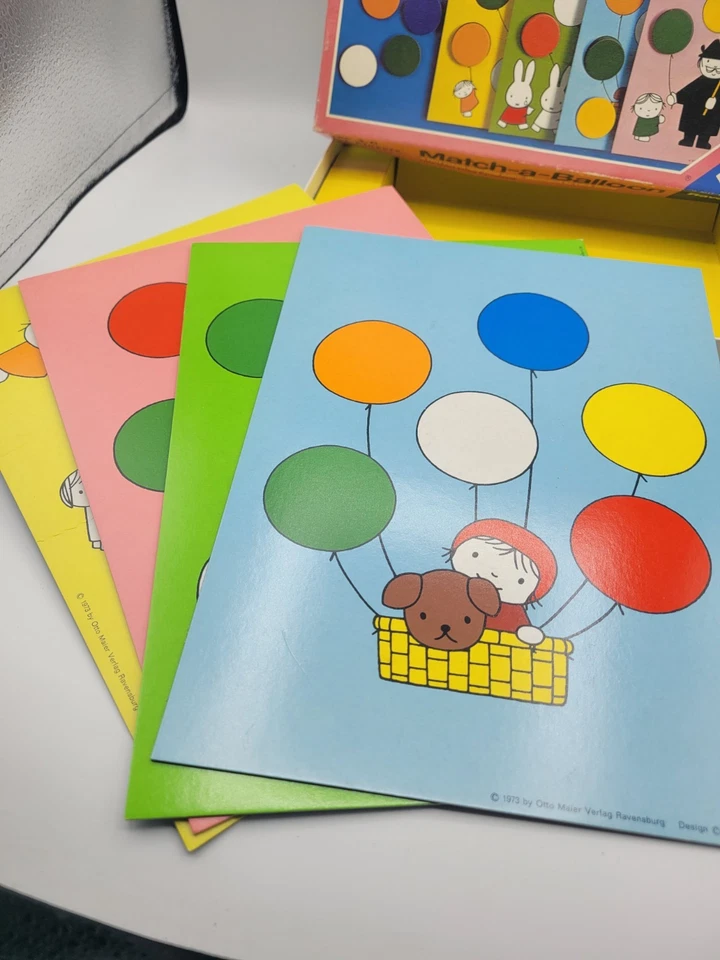 1982 Ravensburger Match-A-Balloon Colour Matching Game - Image 2 of 4