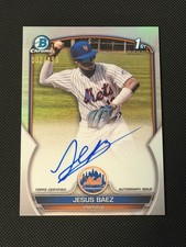 2023 Bowman - Chrome Prospect Autographs Jesus Baez #CPA-JBZ Refractor /499 (AU,