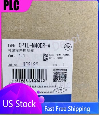 1pcs New Omron Brand New CP1L-M40DR-A PLC Module US Free TAX For VIP