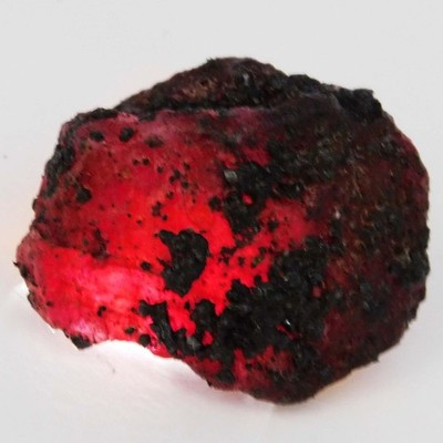 Rough Red Ruby NATURAL 166 Ct Uncut Loose Rare Gemstone CERTIFIED Earth Mined