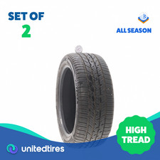 Set Of 2 Used 22545r17 Bridgestone Potenza Sport As Enliten 94w - 932