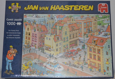 Jumbo 20041 Jan van Haasteren 1000 Teile  Das fehlende Teil / The Missing Piece