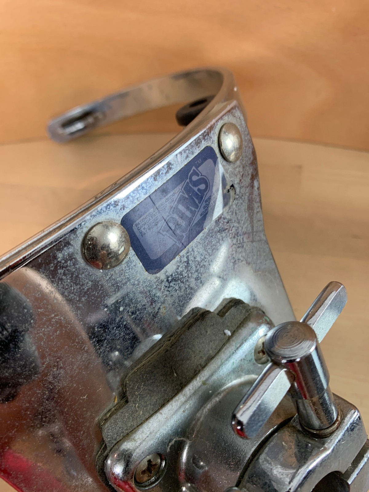 PureCussion 8" 4-Lug RIMS Rack Tom Drum Suspension Mount Holder Bracket 80s Vtg