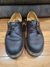 Dr. Martens black leather oxford unisex shoes size 6 shoes in good conditions