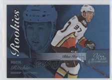 2015-16 Fleer Showcase Flair Row 0 Rookies Blue Ice 11/199 Nick Ritchie #53 fm0