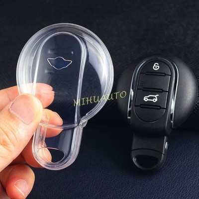 Clear Transparent TPU Key Cover Case For Mini Cooper F54 F55 F56 F57 F60 Clubman