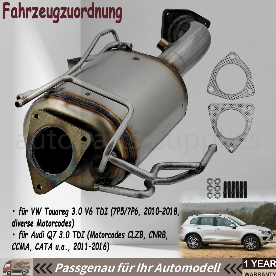 NEW Diesel Particulate Filter DPF for Audi Q7 VW Touareg 3.0 TDI EURO 6 7P0254800AX - Image 2 of 4