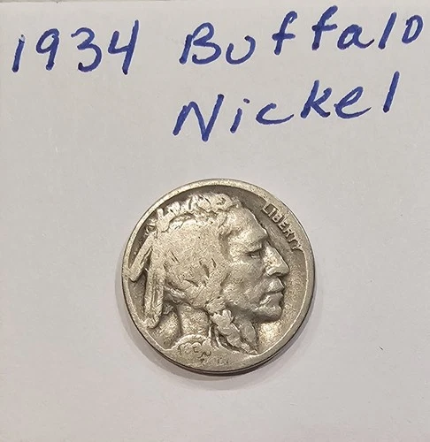 1934 Buffalo Nickel