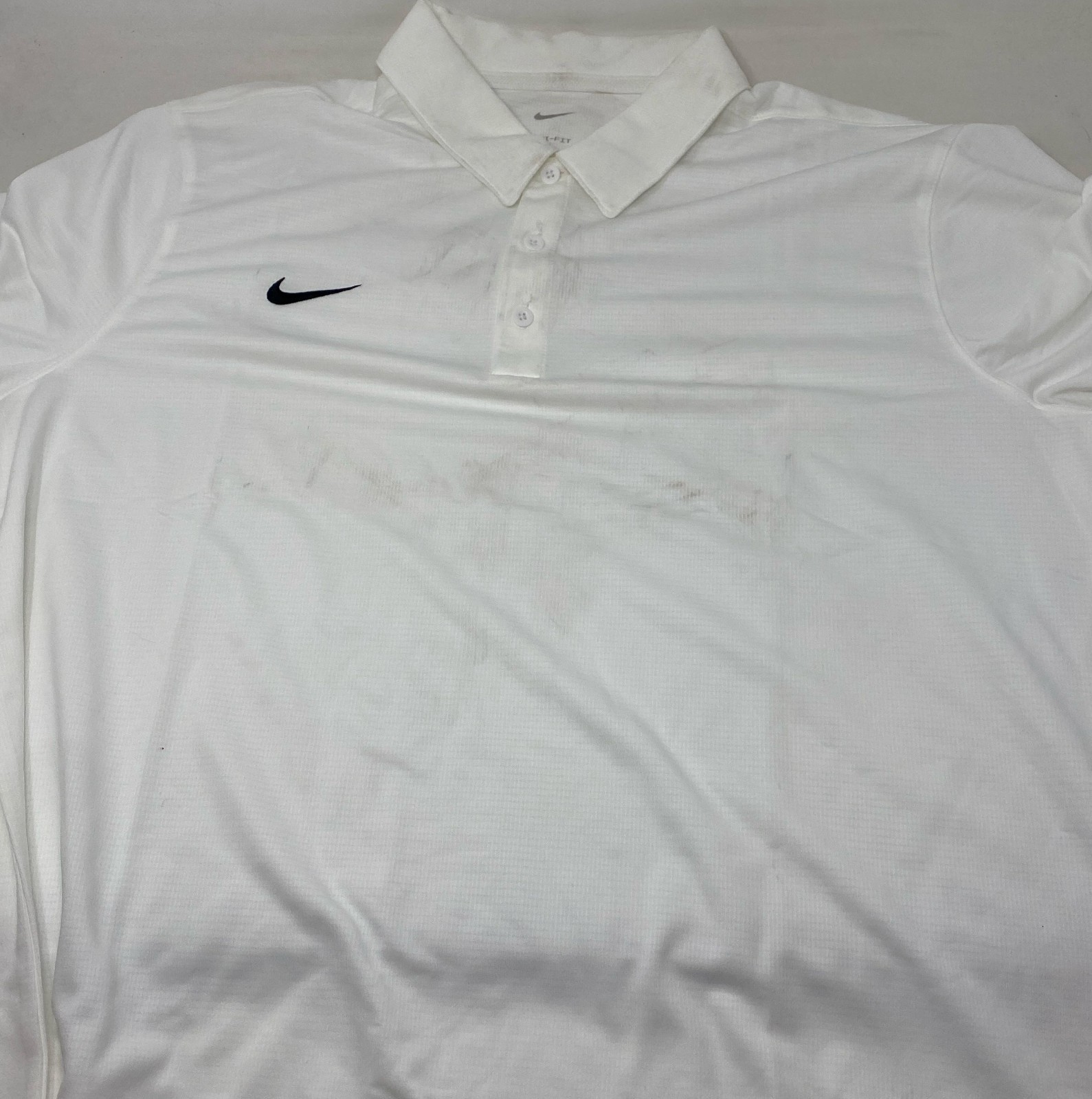 Nike Men’s Dri-FIT Franchise Polo Shirt - White, XL