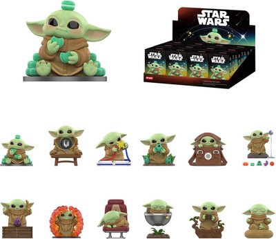 Star Wars Grogu Tiny but Mighty Series Figures,Collectible Holiday & Birthday fo