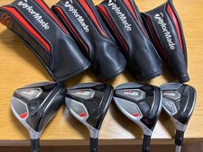 USED TaylorMade M6 Fairway Wood Utility 4Pcs Set 3W 5W 7W U5 Stock Graphite Flex