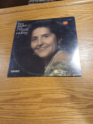 Lili Kraus Plays Franz Schubert New Sealed Vinyl LP