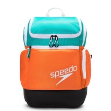 Speedo Teamster Backpack Teal Orange Colorblo...