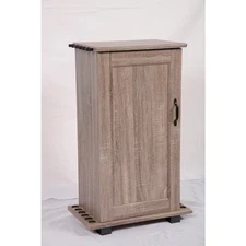 Fishing Storage and Organization Cabinet in Woodgrain Laminate