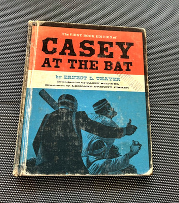 RARE The first Book Edition of CASEY AT THE BAT hc Ernest L Thayer 1964 23456