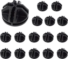 16 Pieces Cube Connectors Plastic Storage Cubes Connectors Wire Cube Connector P