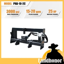 LandHonor 3 Point Hitch Adapter For Tractor Skid Steer Loader Category 0, 1, 2