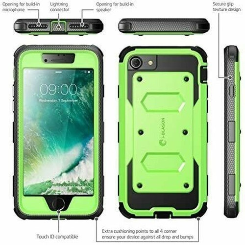 i-Blason Armorbox for iPhone SE 2022/2020 / iPhone 8 7 Screen Case Holster Cover - Picture 24 of 26