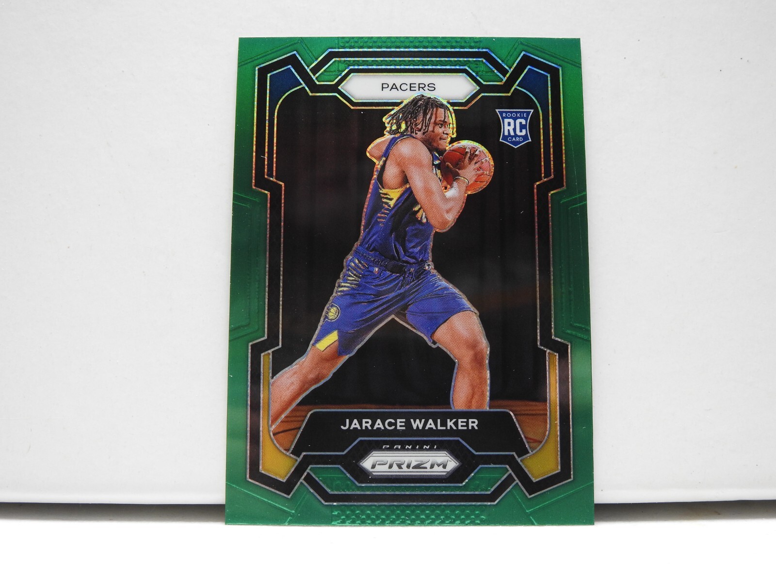 2023-2024 Panini Prizm Basketball Jarace Walker RC Green Prizm #168 Indiana Pace
