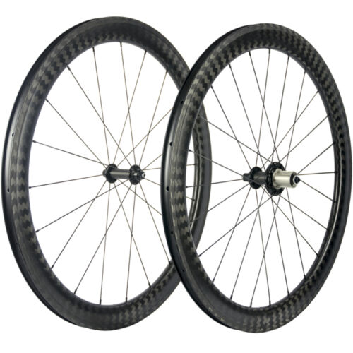 12K Twill Carbon Wheelset 25mm Width Clincher Carbon Wheels 50mm Road Bike Wheel
