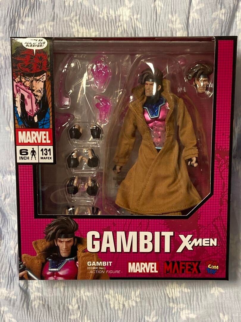 Medicom Toy MAFEX No.131 Gambit COMIC Ver. X-MEN Painted Medicom Toy MAFEX No.131 Gambit COMIC Ver. X-MEN Painted