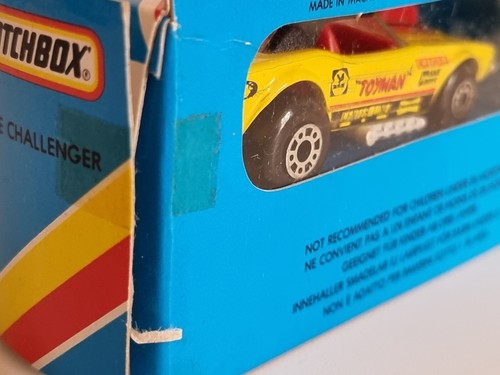 MATCHBOX ORIGINAL BOX MB1 DODGE CHALLENGER - Imagen 2 de 4